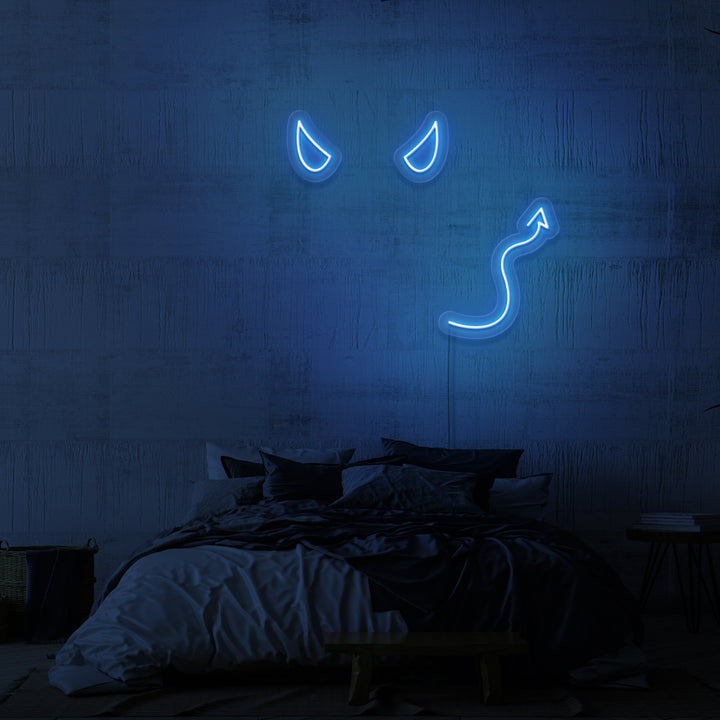 RÓTULO DE NEÓN "DIABLO"