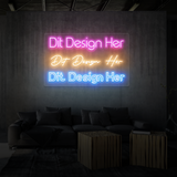 Design dit eget LED neonskilt med Neonful