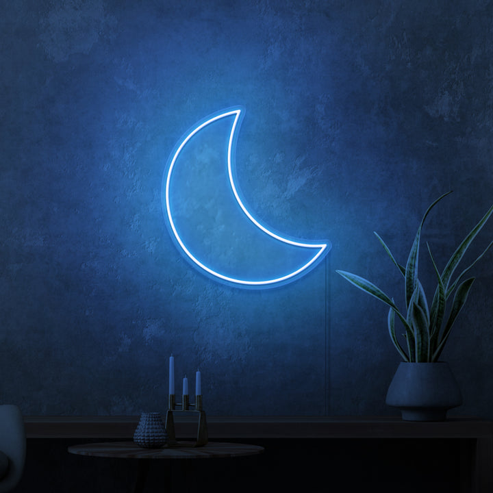 MINI RÓTULO DE NEÓN "LUNA"