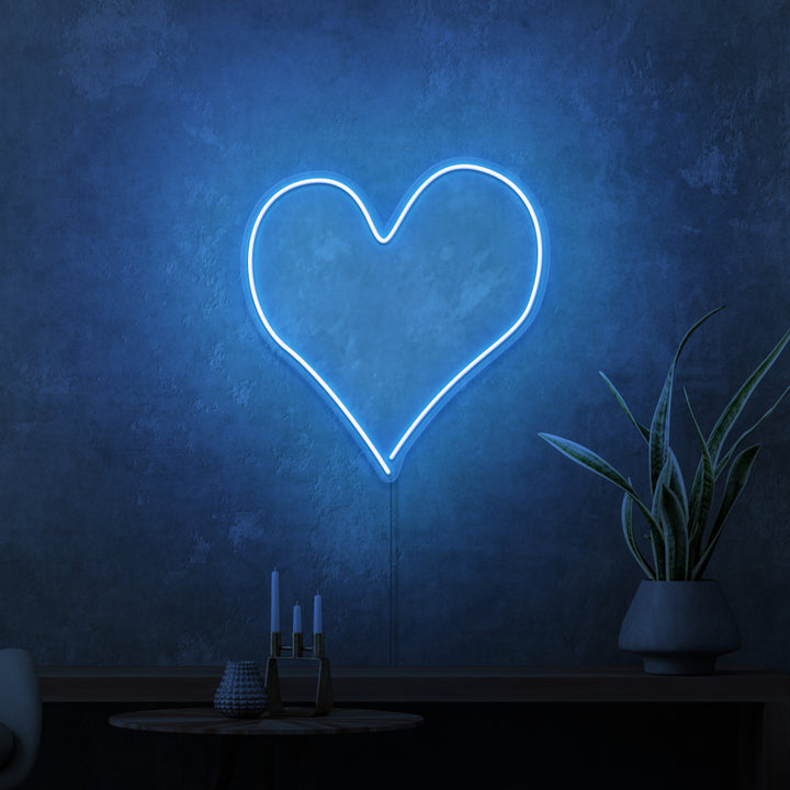MINI RÓTULO DE NEÓN "CORAZÓN"