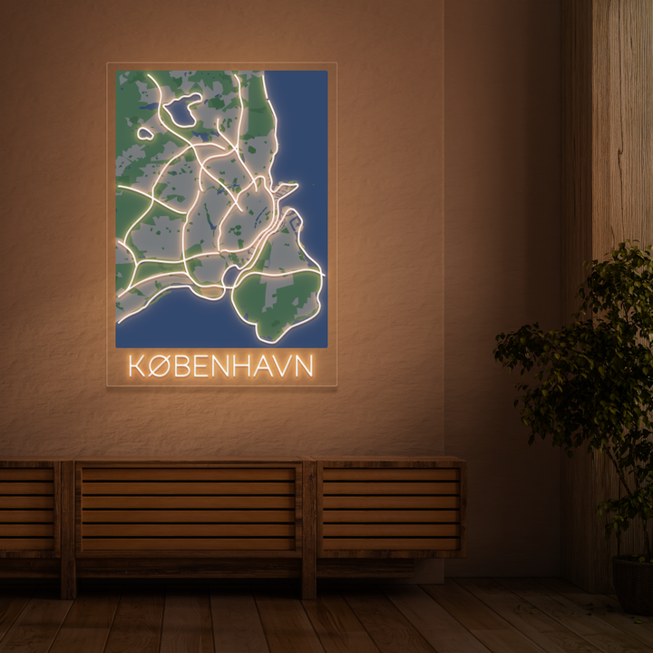 COPENHAGUE Mapa de la ciudad