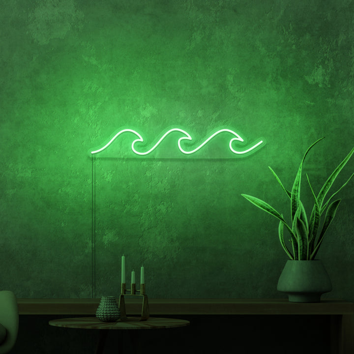 MINI RÓTULO DE NEÓN "OLAS"