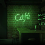 RÓTULO DE NEÓN "CAFÉ"