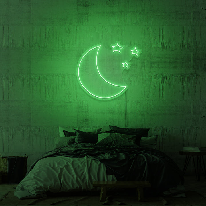 RÓTULO DE NEÓN "NOCHE ESTRELLADA"