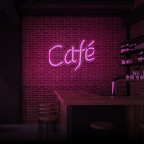 RÓTULO DE NEÓN "CAFÉ"