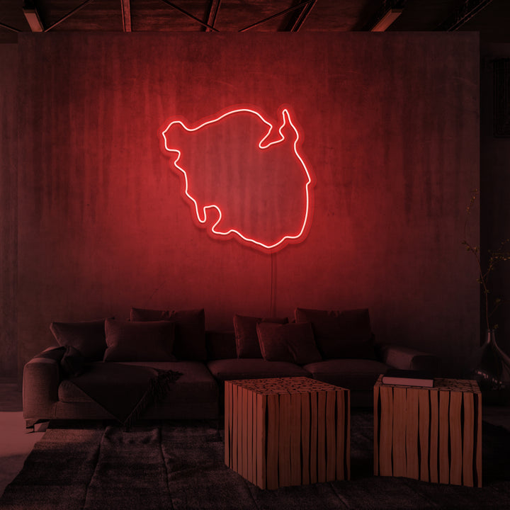 "ENCONTRAR" LETRERO DE NEÓN