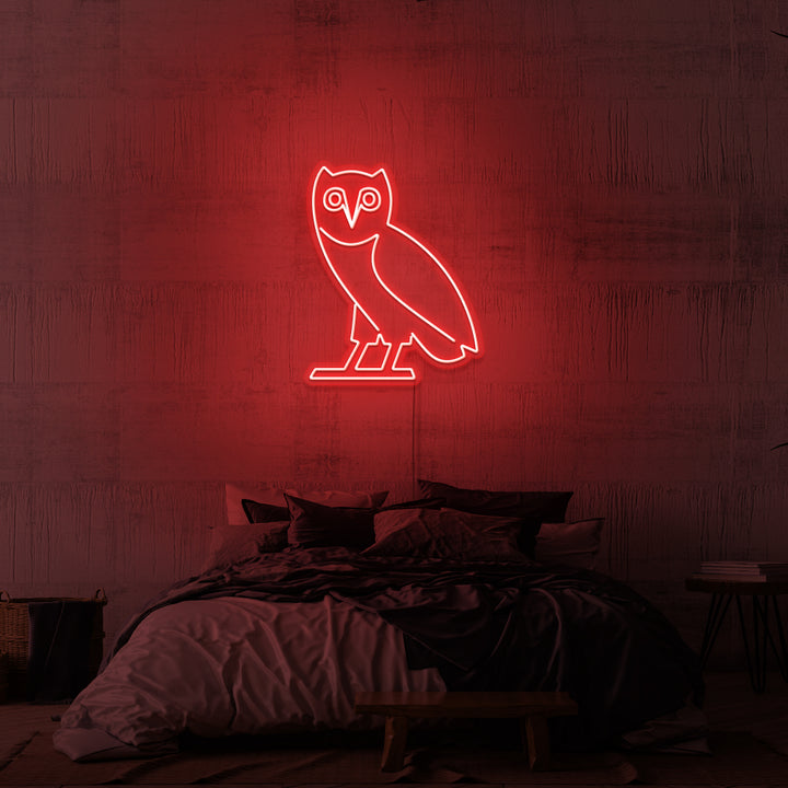 RÓTULO DE NEÓN "BÚHO"