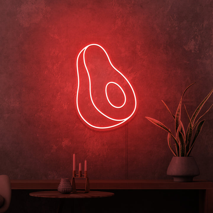 MINI RÓTULO DE NEÓN "AGUACATE"