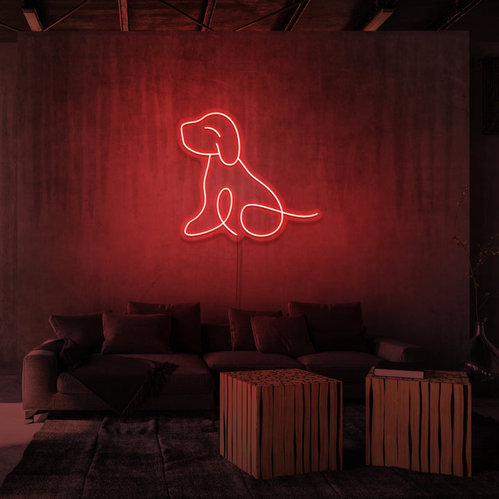 RÓTULO DE NEÓN "PERRITO"