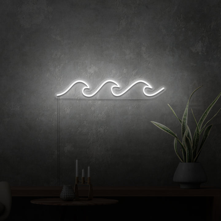 MINI RÓTULO DE NEÓN "OLAS"