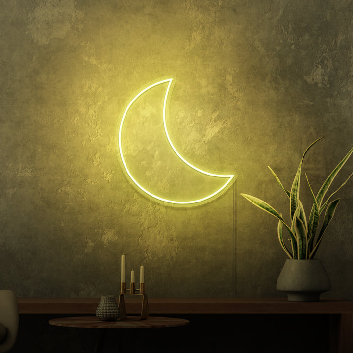 MINI RÓTULO DE NEÓN "LUNA"